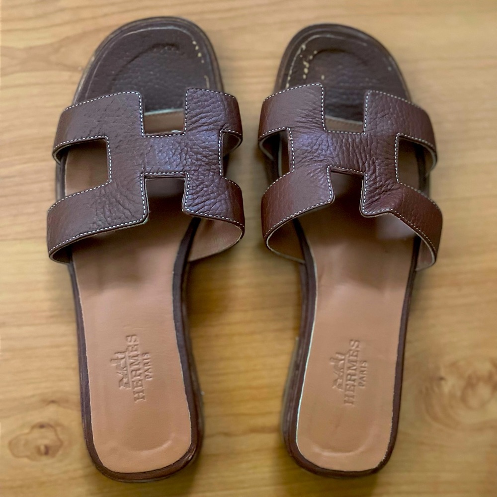 Hermes Paris sandals 36, used, good condition